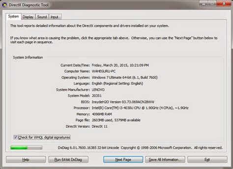 Image result for How to Check System Configuration
