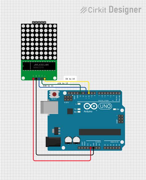 Image result for MAX7219 8X16 Matrix Arduino