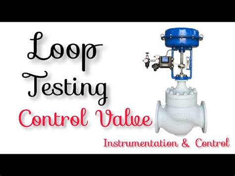 Image result for Loop Test of Control Valve