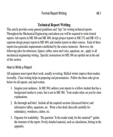 Toradh íomhá ar Technical Report Sample PDF