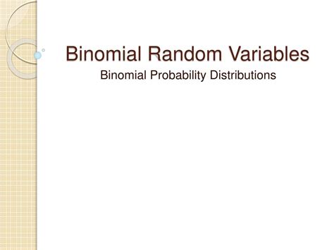 Binomial Random Variable Function に対する画像結果