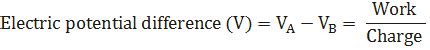 Potential Difference Formula Physics に対する画像結果