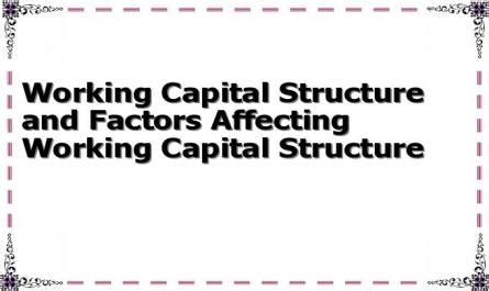 Toradh íomhá ar Factors Affecting Working Capital
