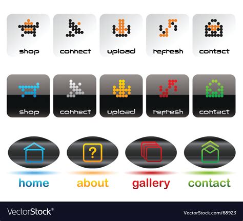 Image result for PDF Editable Website Graphics UIButtons