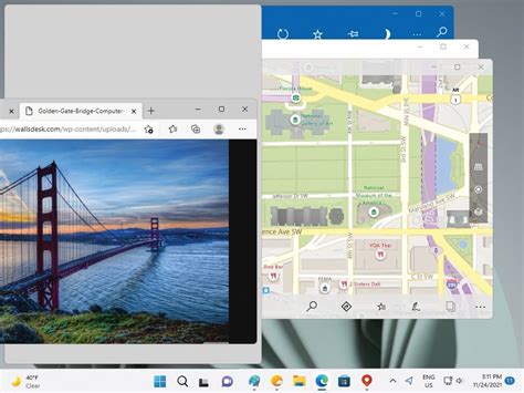 Image result for Windows 11 Split Screen Apps