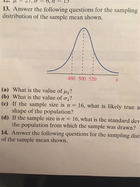 Find Standard Deviation Sampling Distribution に対する画像結果
