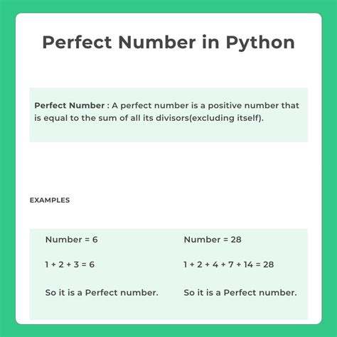 To Check Whether the Number Is Perfect Number or Not in Python എന്നതിനുള്ള ഇമേജ് ഫലം