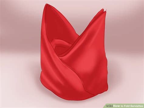 Image result for How to Fold Serviettes and Put in Glass