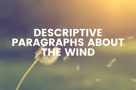 Examples of Good Descriptive Paragraphs に対する画像結果