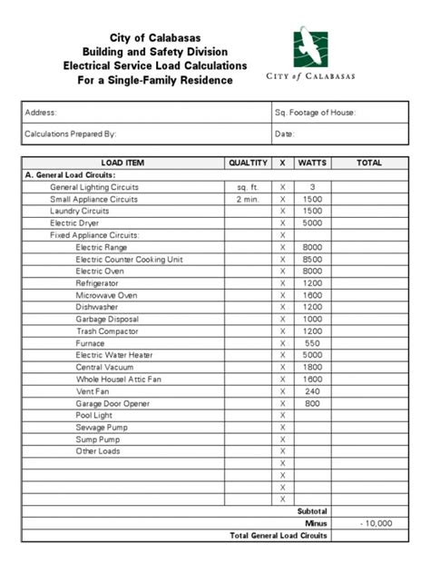Toradh íomhá ar Electrical Calculation PDF