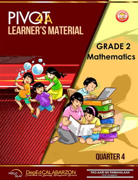 Image result for Grade 2 Math Module Quarter 4