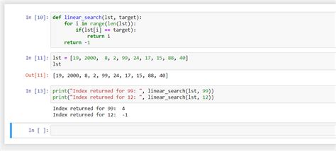 Afbeeldingsresultaten voor Explain Linear Search with Algorithms