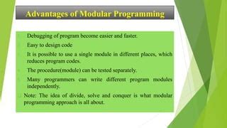 Image result for Modular Programming Approach