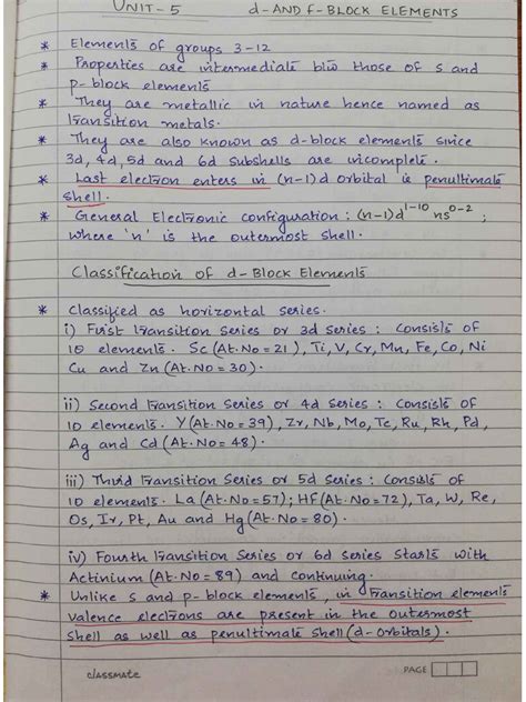 D-Block Elements PDF-এর ছবি ফলাফল