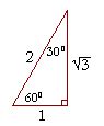 Image result for 30 60 90 Triangle Trig Graph