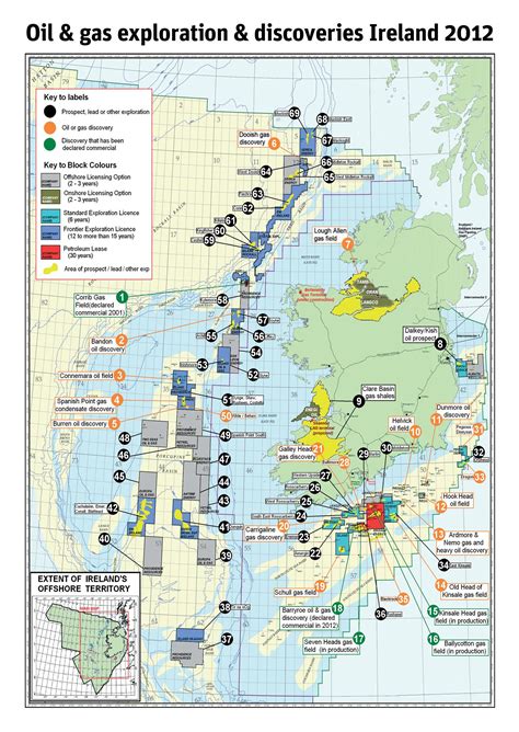 Toradh íomhá ar Ireland Natural Resources Map