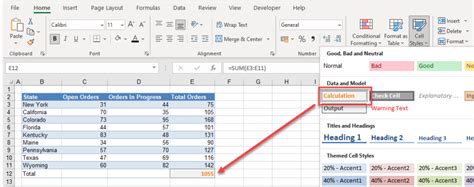 Calculation Style Excel に対する画像結果