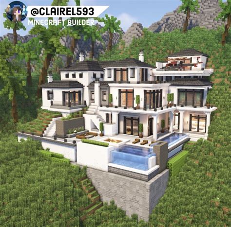 Minecraft Modern House Tutorial Mideom に対する画像結果
