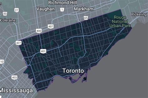 Toronto Postal Code Map に対する画像結果