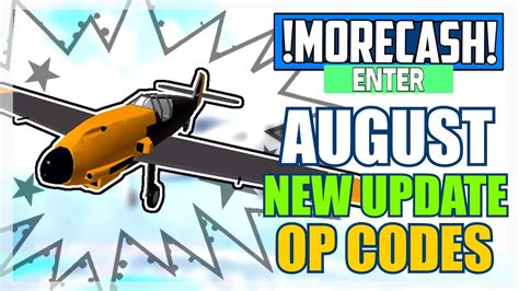 Toradh íomhá ar Roblox Airplane Simulator Codes