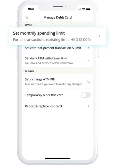 Debit Card Limit に対する画像結果