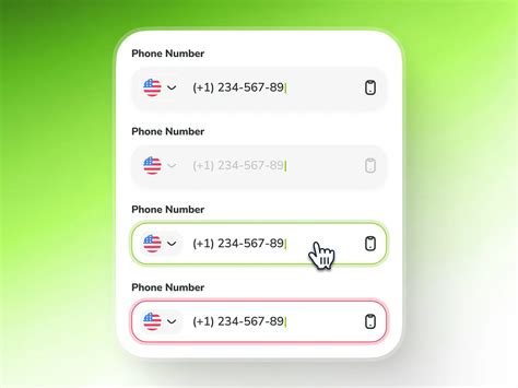 Phone Number Input Design に対する画像結果