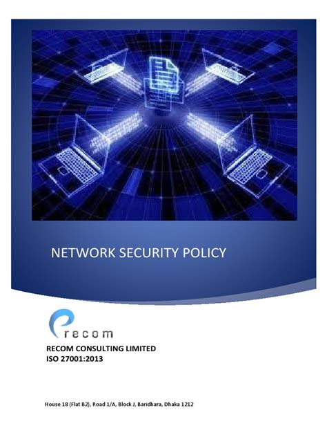 Image result for Network Security Policy Template