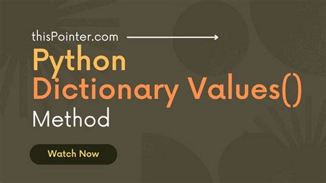 Image result for Dictionary Values Python