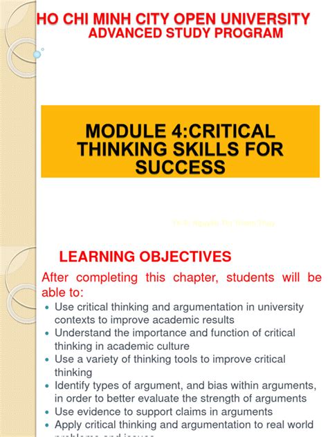 Image result for Critical Thinking Freshman Course PDF