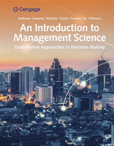 Toradh íomhá ar Introduction to Management Science 15th Edition Book