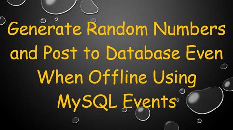 Image result for Offline Random Number Generator