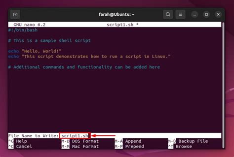 How to Create a Shell Script in Linux 的图像结果