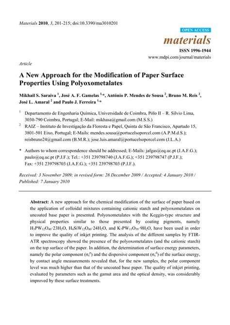Image result for Paper Surface Modification