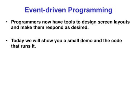 Event Programming Language に対する画像結果