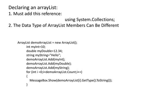 Image result for Exam of ArrayList
