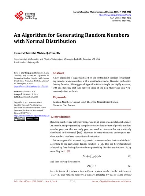 Image result for Algorithm to Generate Random Numbers