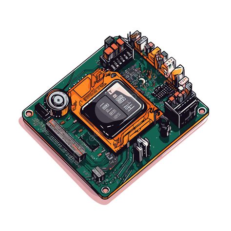 Toradh íomhá ar Central Processing Unit Example