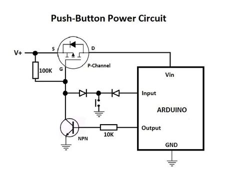 Image result for B Power Button Arduino