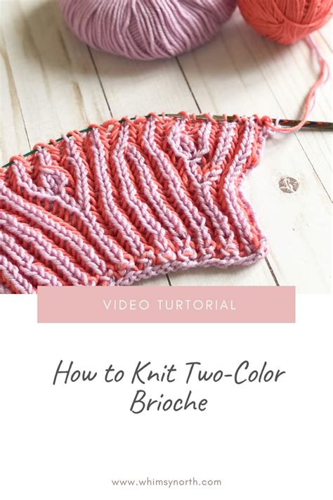 Image result for Nervous Knitter Two-Color Brioche Tutorial