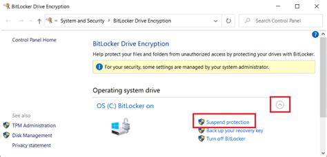 Image result for How to Suspend BitLocker Drive Encryption