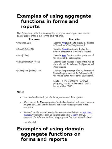 Image result for Access Query Functions