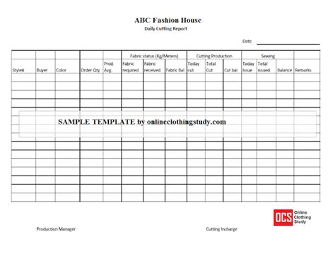 Image result for Daily Process Sheet