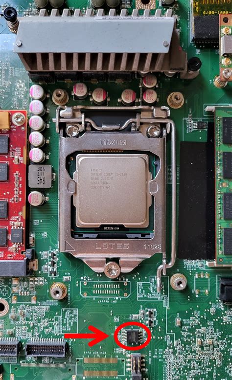 Toradh íomhá ar ROM Chip Window