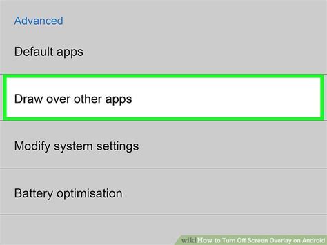 Image result for Setting Overlay Android