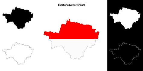 Image result for Cartoon Map Java Surakarta