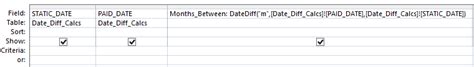 Image result for SQL Two Dates MS Access