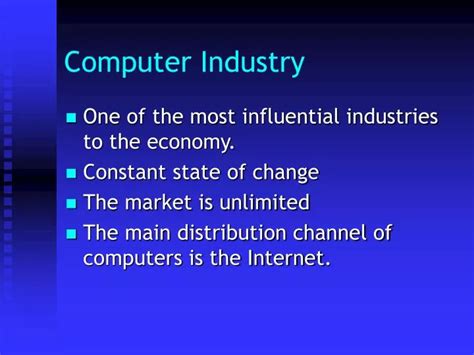 Image result for Overview of Computer Industry