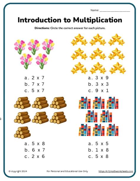 Image result for Third Grade Math Worksheets Multiplication
