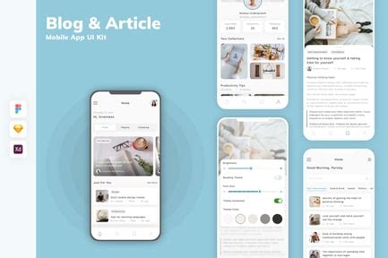 Image result for Blog UI Mobile