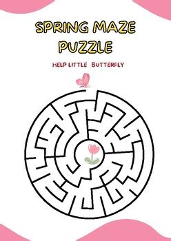 Spring Maze Worksheet に対する画像結果